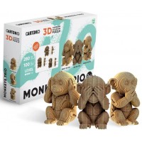 Пазли 3D "Cartonic" Monkeys Trio