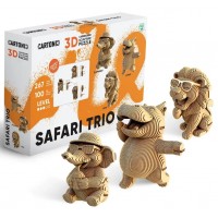 Пазли 3D "Cartonic" Safari Trio