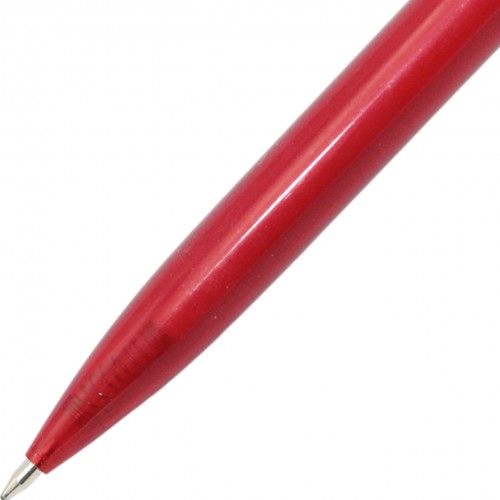 Ручка авт. PR021 корп. черв.-прозор.