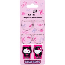 Набір закладок магніт."Kite" з фігурними скріпками Hello Kitty №HK26-495(24)