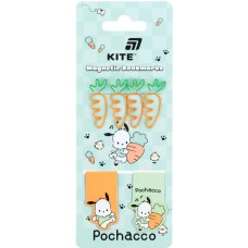 Набір закладок магніт."Kite" з фігурними скріпками Pochacco №PC26-495(24)