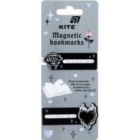 Набір закладок-індикаторів магніт."Kite" Noir №K26-496-2