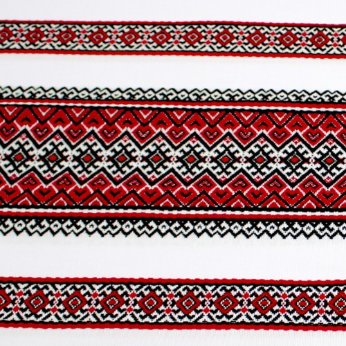 Скатертина вишита з укр. орнаментом 120х150см (анс1-1-12)
