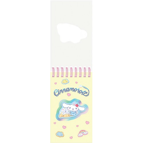 Блокнот пруж. А6 80арк. лін. карт. обкл. вирубка "Cinnamoroll" №CR26-279/Kite/