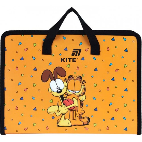 Папка-портфель "Kite" №GF26-202 А4,на блиск. Garfield