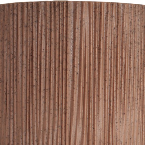 Горщик квітковий пласт. "Осло" d12х10,5см 0,7л карамель wood,зі вставкою №5617/Алеана/(8)