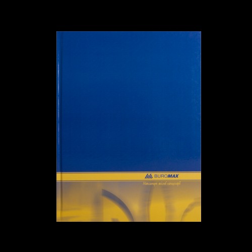 Книга-канц. А4 192арк. кліт. тв. лам. офс. "Ukraine" №BM.2404i/Buromax/(20)