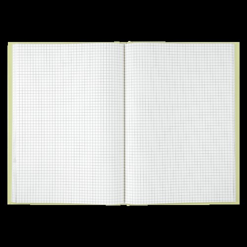 Книга-канц. А4 96арк. кліт. тв. лам. офс. "Morandi Style" оливкова №BM.2400-436i/Buromax/