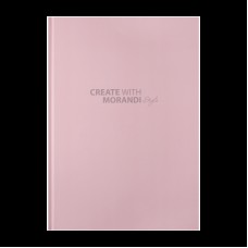 Книга-канц. А4 96арк. кліт. тв. лам. офс. "Morandi Style" пудрова №BM.2400-457i/Buromax/
