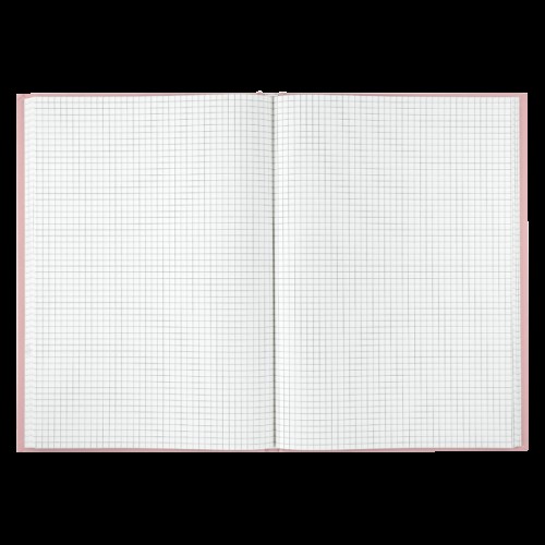 Книга-канц. А4 96арк. кліт. тв. лам. офс. "Morandi Style" пудрова №BM.2400-457i/Buromax/