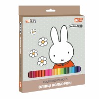 Олівці кольор. 24 кольор. "Yes" №290793 Miffy