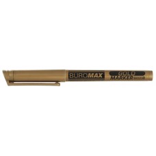 Маркер "Buromax" №BM.8709-23 GOLD 1-2 мм, золотий