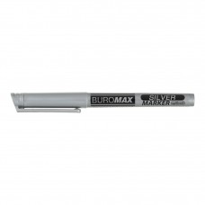 Маркер "Buromax" №BM.8709-24 SILVER 1-2 мм, срібний