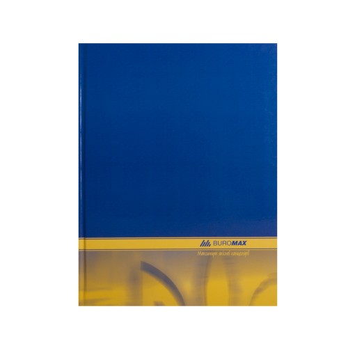 Книга-канц. А4 192арк. кліт. тв. лам. офс. "Ukraine" №BM.2404i/Buromax/(20)