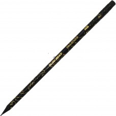 Олівець гр. "Buromax" №BM.8529 HB Black Zodiac з гумкою(100)