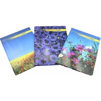 Книга-канц. А4 96арк. кліт. тв. лам. офс. "Nature" асорті №BM.2400i/Buromax/