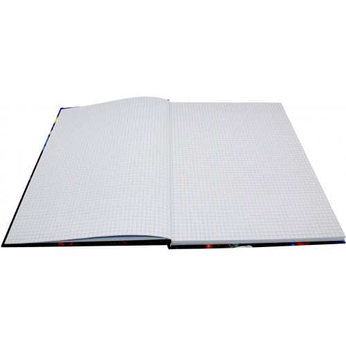 Книга-канц. А4 96арк. кліт. тв. лам. офс. "Nature" асорті №BM.2400i/Buromax/