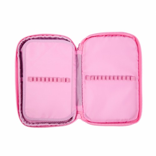 Пенал "Yes" Pink Bear м'який 2від. LED №PH-35/533777/Р-26
