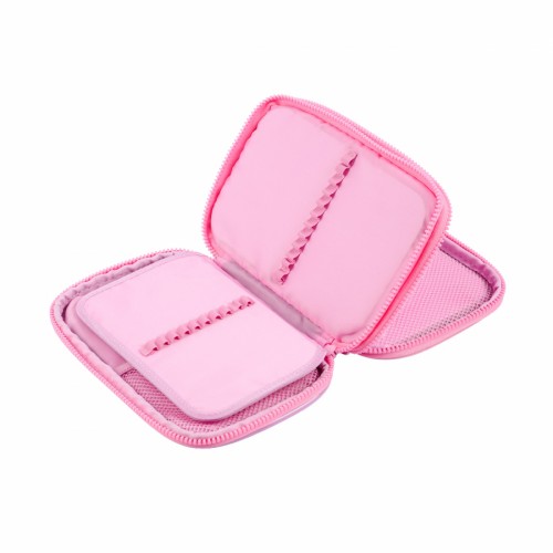 Пенал "Yes" Pink Bear м'який 2від. LED №PH-35/533777/Р-26