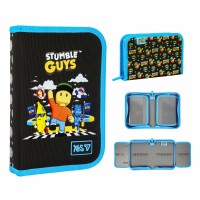 Пенал "Yes" Stumble Guys тв.,одинар.,2клап. №HP-04/533747/Р-26