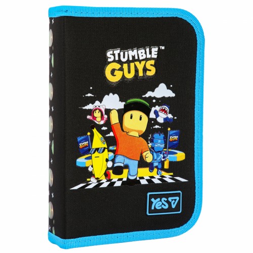 Пенал "Yes" Stumble Guys тв.,одинар.,2клап. №HP-04/533747/Р-26
