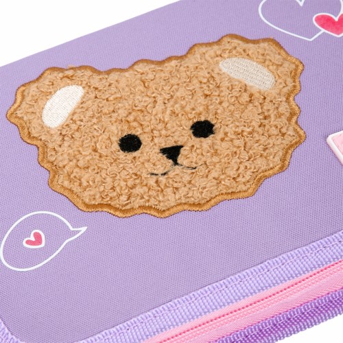 Пенал "Yes" Bear Rules тв.,одинар.,1клап.,б/н №HP-03/533728/Р-26