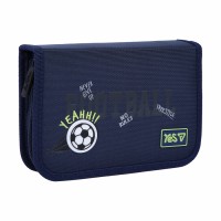 Пенал "Yes" Football тв.,одинар.,1клап.,б/н №HP-03/533869/Р-26