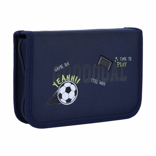 Пенал "Yes" Football тв.,одинар.,1клап.,б/н №HP-03/533869/Р-26