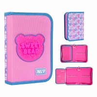 Пенал "Yes" Sweet Bear тв.,одинар.,1клап.,б/н №HP-03/533729/Р-26