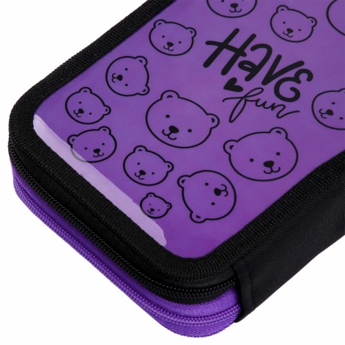 Пенал "Yes" Bear Sweet Hugs твердий, подвійн. №HP-01/533710/Р-26