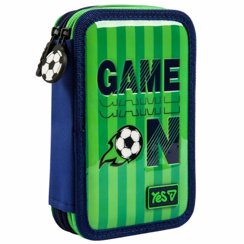 Пенал "Yes" Football Fan твердий, подвійн. №HP-01/533714/Р-26