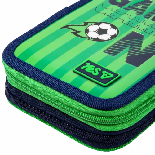 Пенал "Yes" Football Fan твердий, подвійн. №HP-01/533714/Р-26