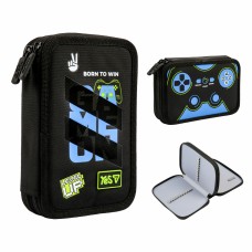 Пенал "Yes" Game Loading твердий, подвійн. №HP-01/533716/Р-26