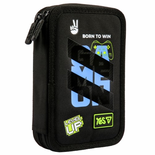 Пенал "Yes" Game Loading твердий, подвійн. №HP-01/533716/Р-26