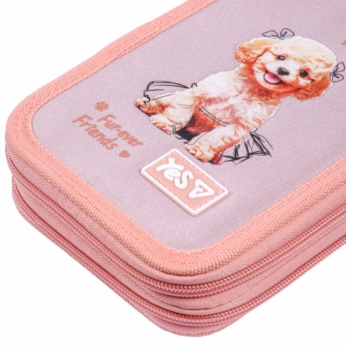 Пенал "Yes" My Puppy твердий, подвійн. №HP-01/533713/Р-26