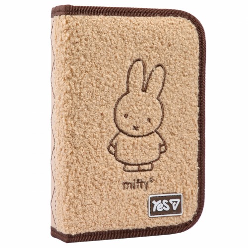Пенал "Yes" Miffy Bunny тв.,одинар.,1клап.,б/н №HP-04-N/533750/Р-26