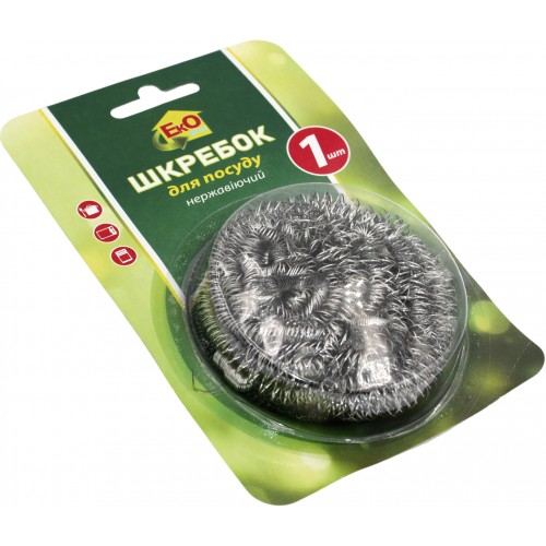 Шкребок метал. для посуду Ekoplus №0876