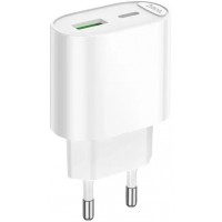 Зарядний пристрій Hoco №C109A/PD20W швидка зарядка USB 3.0A 20W white(10)