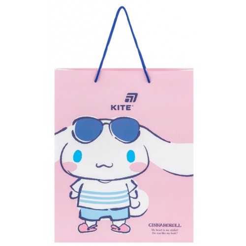 Пакет подарунковий папер. "Kite" Cinnamoroll №CR26-266 26х32см(5)