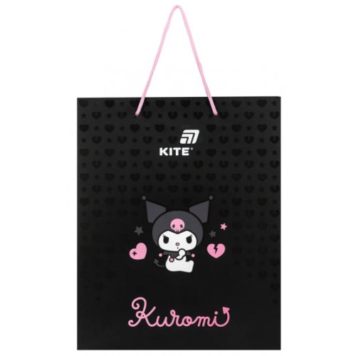 Пакет подарунковий папер. "Kite" Kuromi №HK26-266-2 26х32см(5)