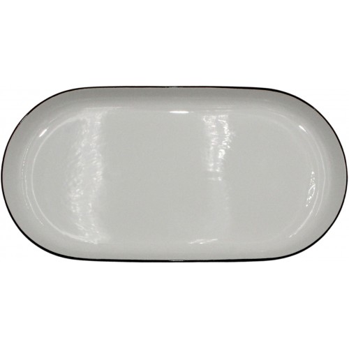 Блюдо керам. "Limited Edition Romb" 30х15см овал. №YF7008/4693(6)(30)