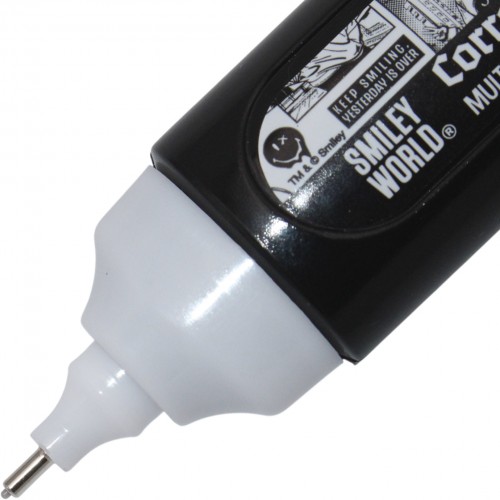 Коректор-ручка метал. нак. "Yes" 8мл Smiley World №340126