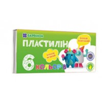Пластилін 6 кольор. №6-430