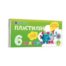 Пластилін 6 кольор. №6-430