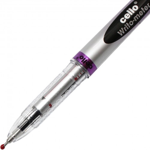 Ручка кульк. масл. "J.Otten" CL-8048 CL "Writo-meter" 0,5мм фіолет.(12)(72)