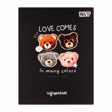 Щоденник шк. А5 інтегр. Bear Love 40арк. №911739/Yes/(20)