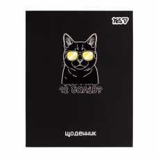 Щоденник шк. А5 інтегр. Cat Vibe 40арк. №911752/Yes/(20)