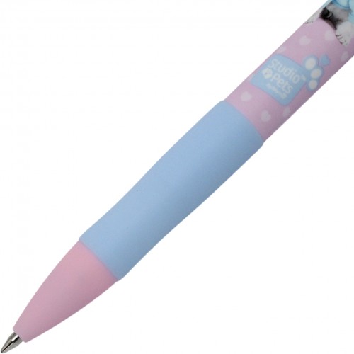 Ручка авт. кульк. "Kite" №SP25-039 SP 0,5мм синя(28)(1260)
