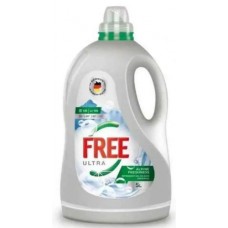 Прал. порошок рідкий 5л гель "Free" Alpine Freshness(4)
