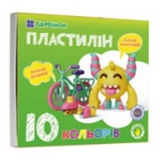 Пластилін 10 кольор. №6-432